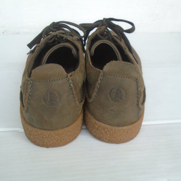 Clarks Mens Streethillace Low Leather Oxford Shoes Size 11.5 Brown main image 5